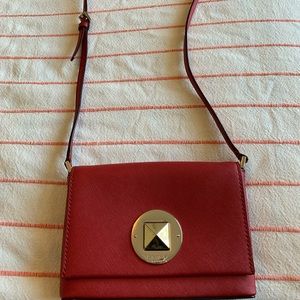 Kate Spade NWT “sally” cross body bag - red
